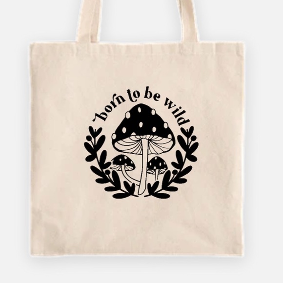 Born to be wild tote bag - Picture 1 of 1
